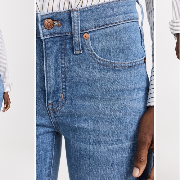 Women’s Madewell Mid Rise Kick Out Jean - Picture 2 of 5